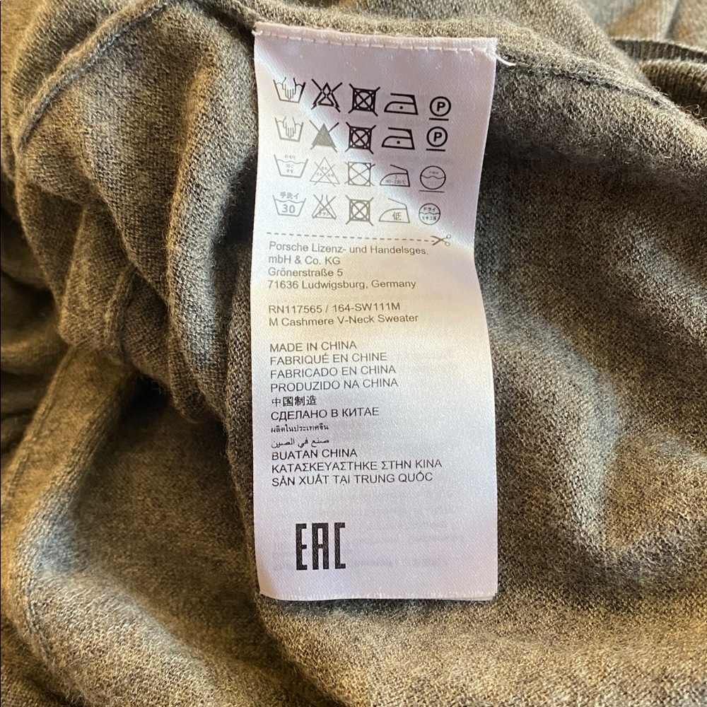 Porsche Design Basic V Neck Sweater - image 9